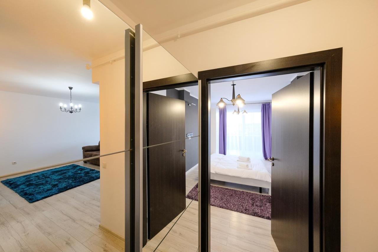 Ferienwohnung Grand Park Turquoise Iulius Mall Cluj-Napoca Exterior foto